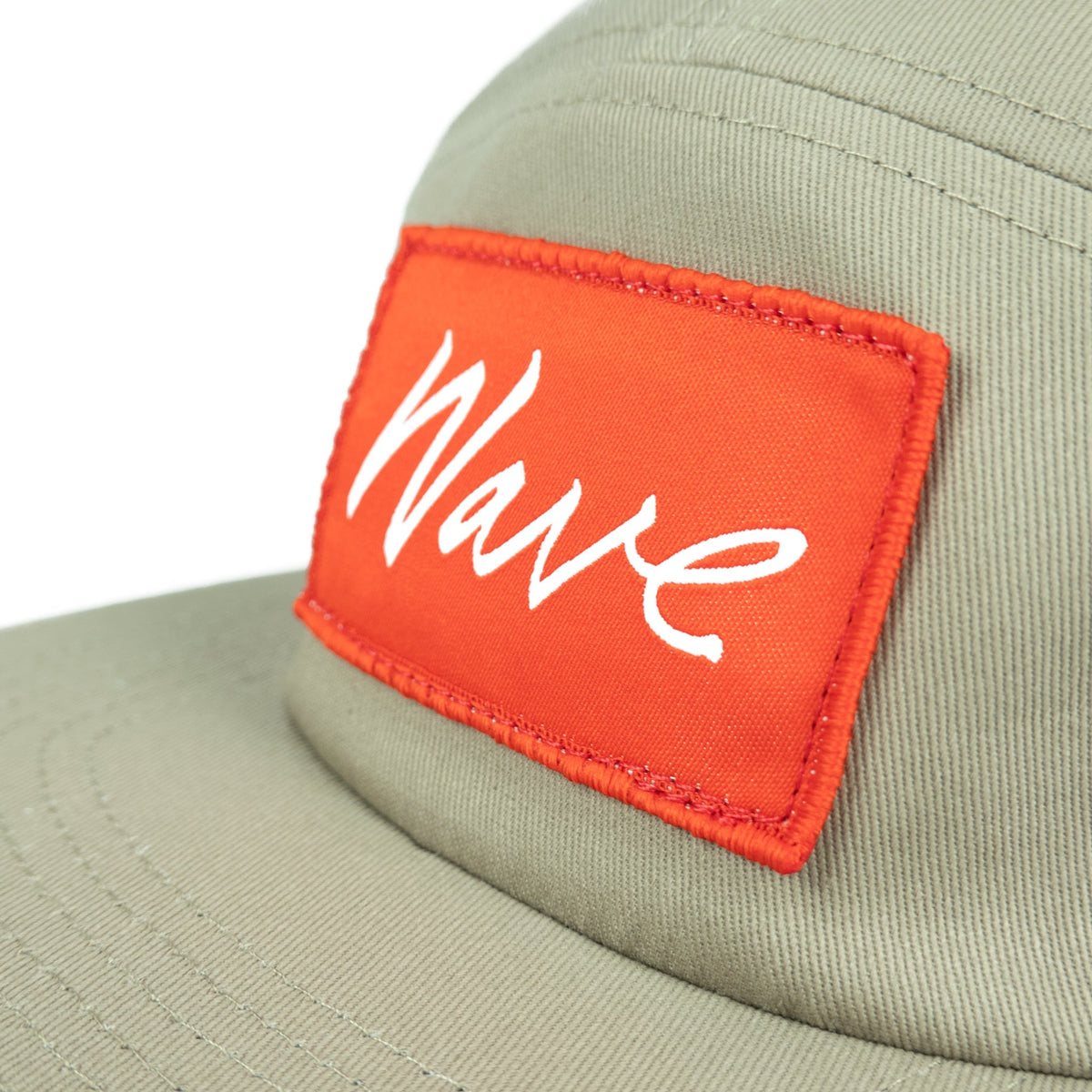 Wave Khaki 5-Panel Hat